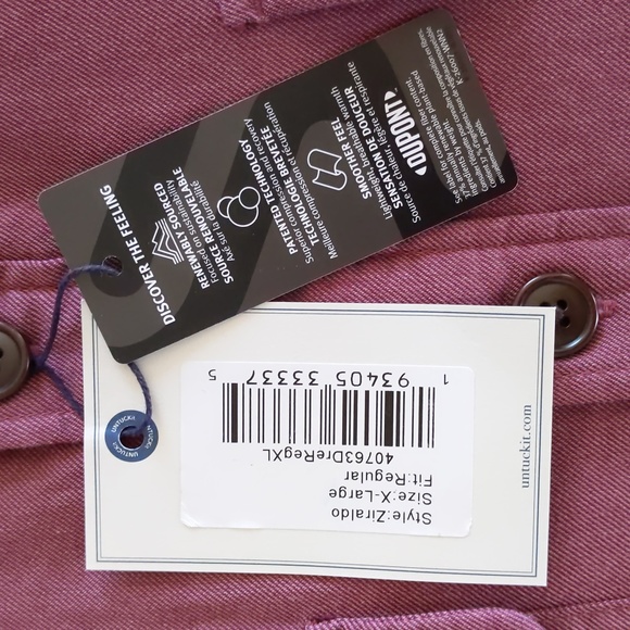 Men's XL UNTUCKit Ziraldo Shirt Jacket - Picture 9 of 9